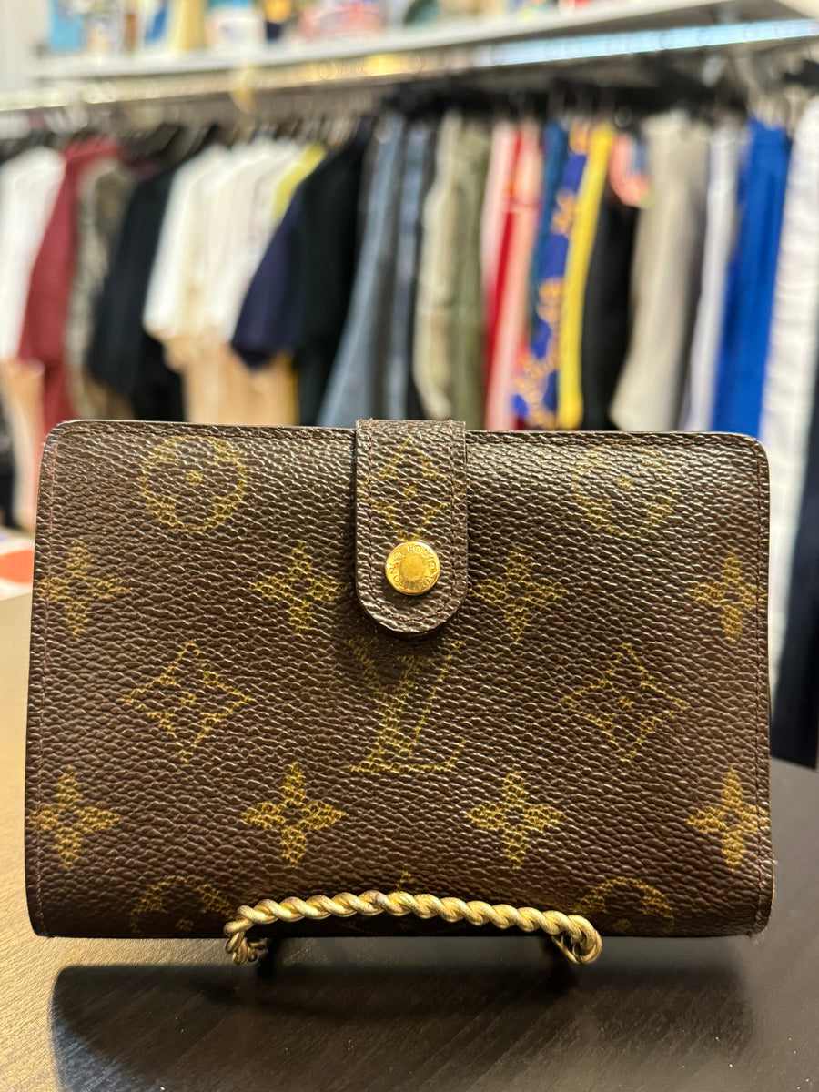 Louis shops Vuitton Kisslock Wallet