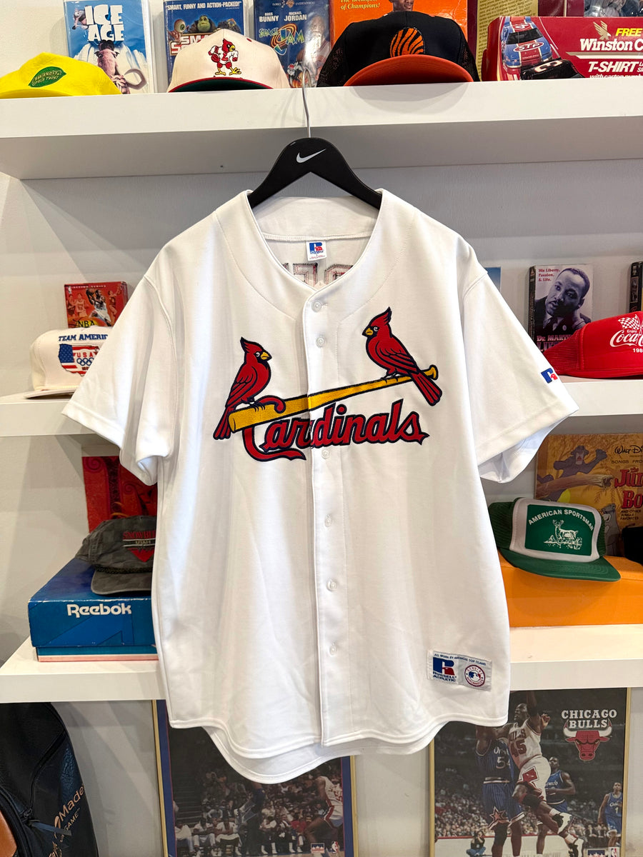 Vintage J.D. Drew #7 Saint Louis Cardinals Russell Athletic Jersey