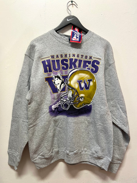 NWT Vintage Washington Huskies Sweatshirt Sz L