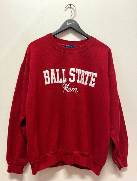 Ball State Mom Varsity Sweatshirt Sz L