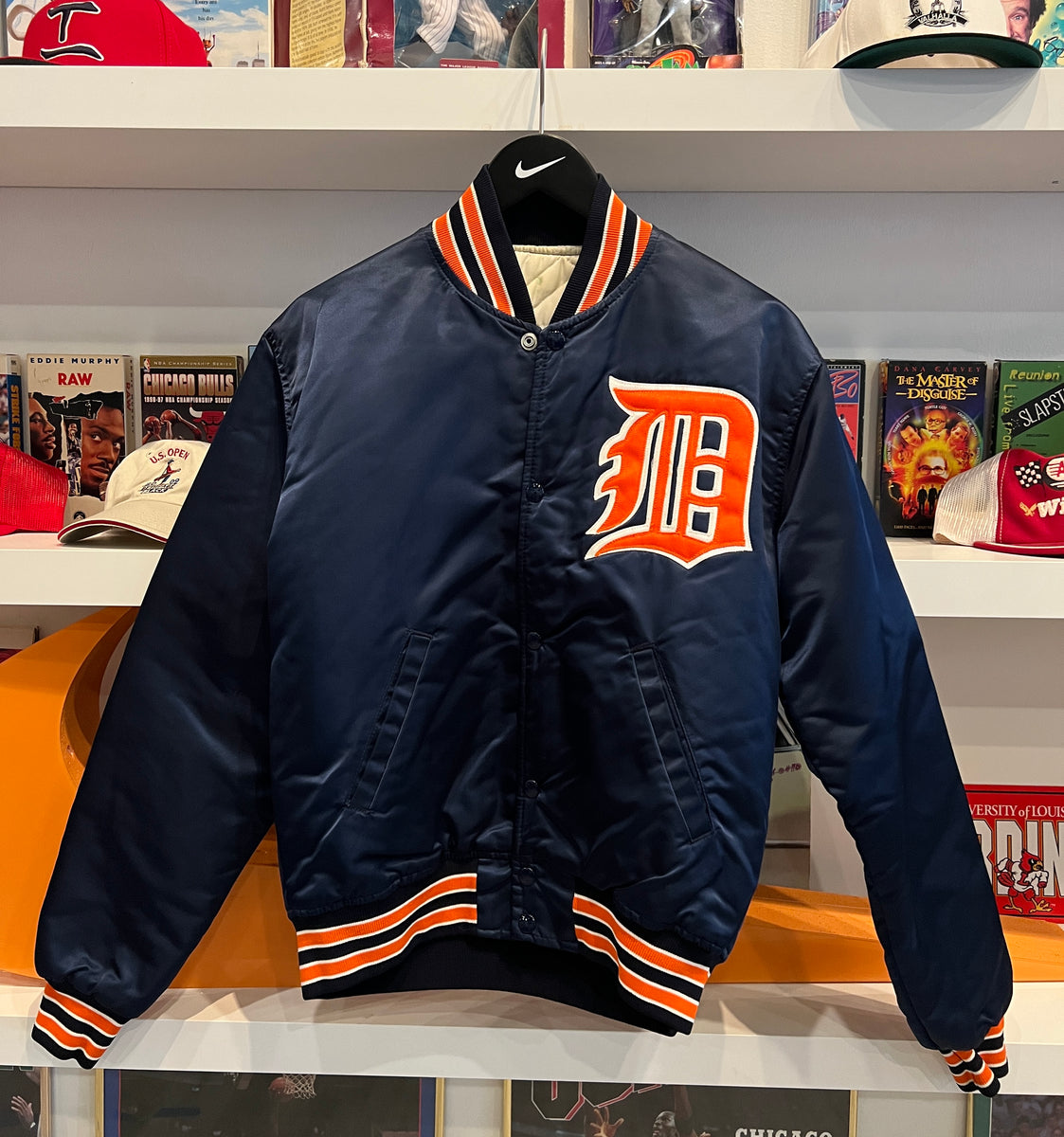 Vintage Detroit Tigers Starter Varsity Jacket Sz M Made in USA