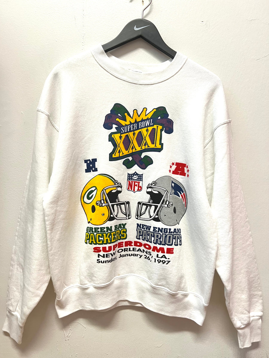 Vintage 90s Green Bay Packers Sweatshirt Super Bowl Crewneck