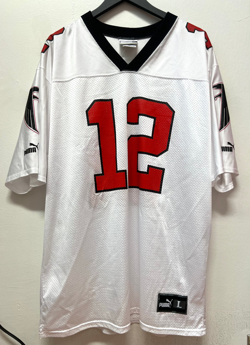 Champion Atlanta Falcons Vintage Chris Chandler 12 Jersey Black XL