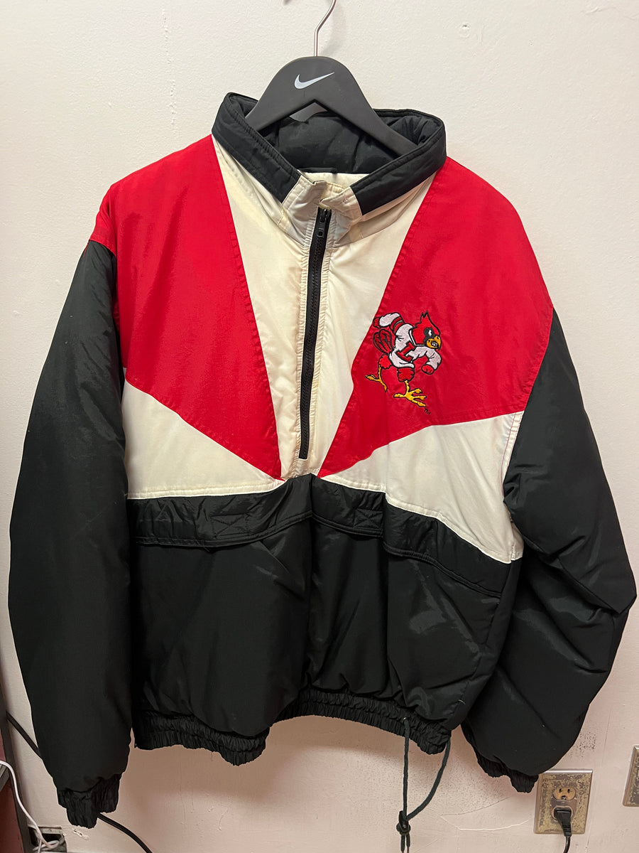 University of Louisville Cardinals Front & Back Embroidered Puffer