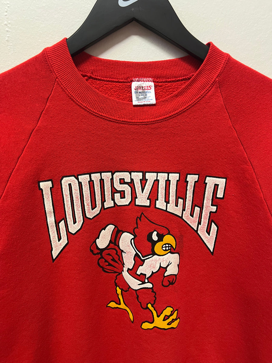 Vintage University of Louisville Crewneck Sweatshirt Sz L – 812 Vintage