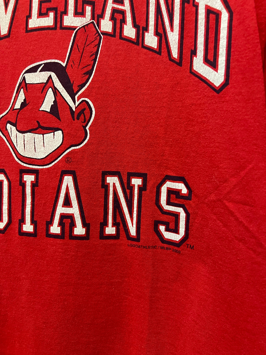 Vintage Cleveland Indians T-Shirt Sz L – 812 Vintage