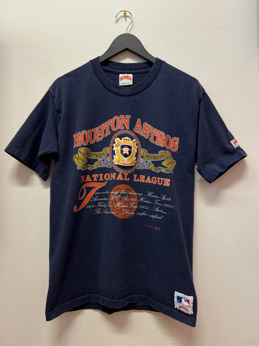 Vintage 1992 Houston Astros Nutmeg Mills T-Shirt with Patch Sz M – 812  Vintage