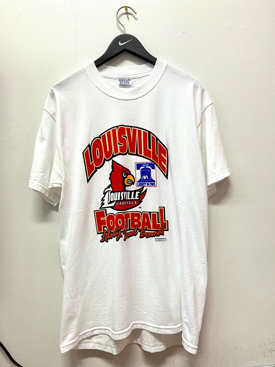 University of Louisville Cardinals Football Liberty Bowl T-Shirt Sz L – 812  Vintage