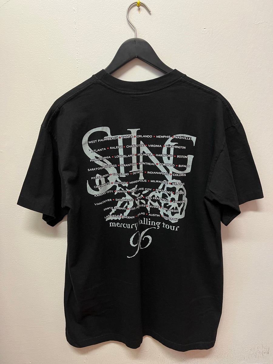 Vintage Sting 1996 Mercury Falling Tour T-Shirt Sz XL