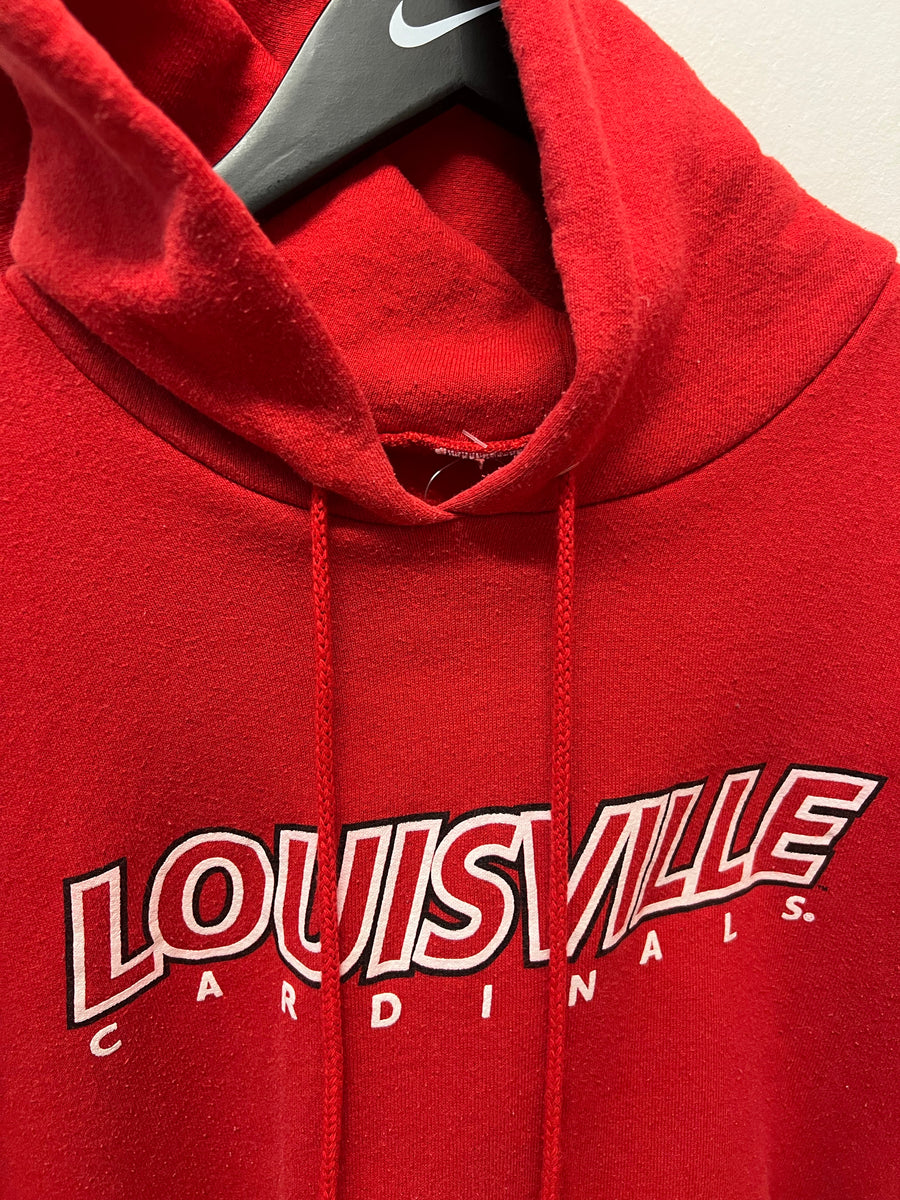 Vintage Jerzees University of Louisville Cardinals Hoodie Sz S – 812 Vintage