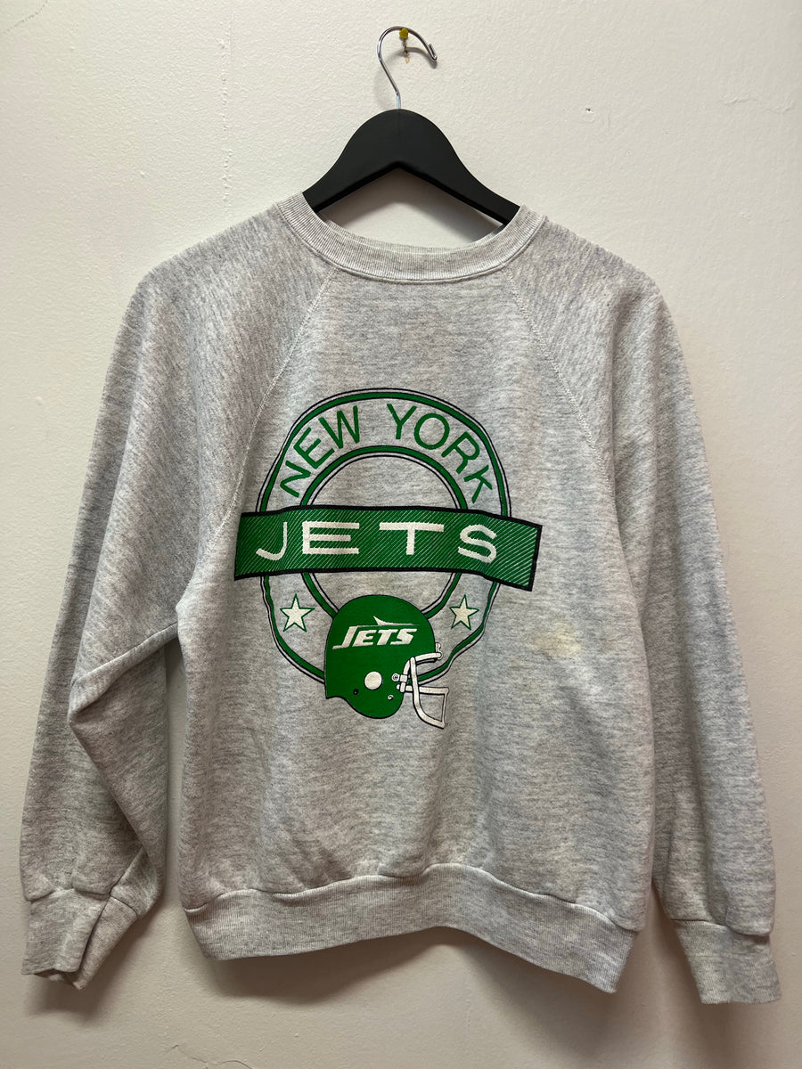 Hottertees Vintage New York Jets Crewneck Sweatshirt