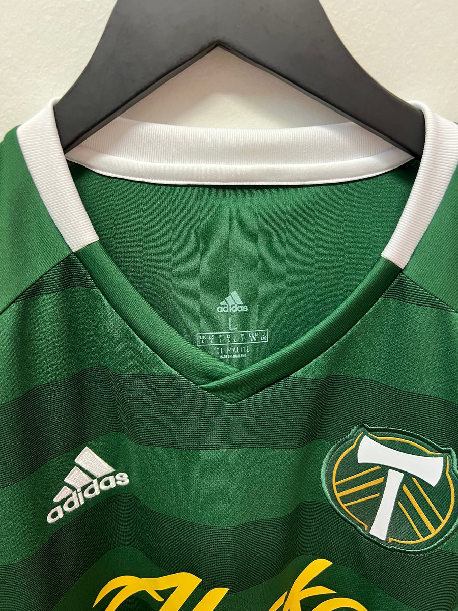 MLS Portland Timbers adidas Soccer Jersey Sz L – 812 Vintage