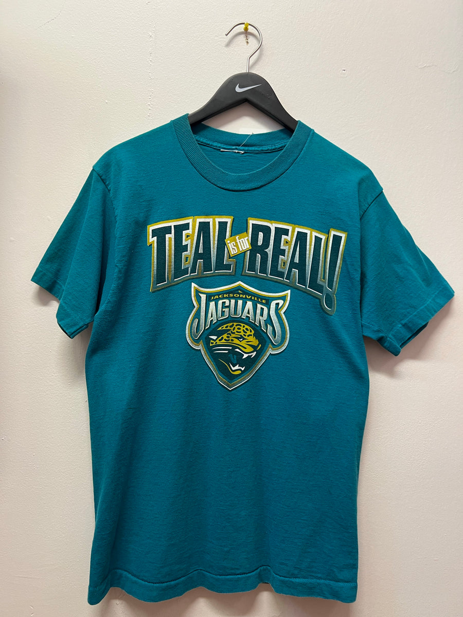 Jacksonville Jaguars Teal is for Real! T-Shirt Sz L – 812 Vintage