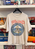 Vintage 2001 Aerosmith Aero Force One Just Push Play World Tour T-Shirt Sz L