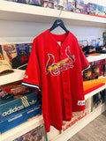 Vintage Jim Edmonds #15 Saint Louis Cardinals Majestic Jersey Sz XXL