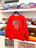 Vintage IU Indiana University Crest  Champion Sweatshirt Sz L Made in USA