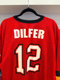 Vintage Trent Dilfer #12 Tampa Bay Buccaneers Logo 7 Jersey Sz XL