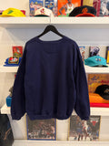 Vintage Izod Golf Navy Blue Embroidered Sweatshirt Sz XL