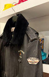 Harley-Davidson Military Style Leather Bomber Jacket Sz M