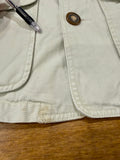 Vintage University of Louisville Cardinals Chore Jacket Sz L Corduroy Collar Plaid Lined Barn Coat