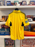 MLS Columbus Crew Barbasol adidas Soccer Jersey Sz L