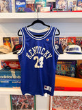 Vintage UK University of Kentucky #24 Basketball Champion Jersey Sz 40/M Made in USA