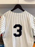 Babe Ruth #3 New York Yankees Majestic Cooperstown Collection Jersey Sz M