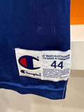 Vintage Derrick Coleman #44 New Jersey Nets MBA Champion Jersey Sz 44/L Made in USA