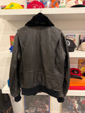 Harley-Davidson Military Style Leather Bomber Jacket Sz M