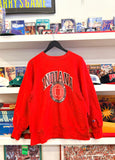 Vintage IU Indiana University Crest  Champion Sweatshirt Sz L Made in USA
