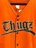 Vintage WWF TAZZ TAZZMISSION Thugz #13 Baseball Style Jersey Sz XL