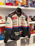 Kevin Harvick #29 Goodwrench Service Plus NASCAR Jeff Hamilton Leather Racing Jacket Sz L