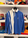 Vintage Chaps Ralph Lauren Striped Long Sleeve Rugby Polo Shirt Sz M