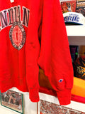 Vintage IU Indiana University Crest  Champion Sweatshirt Sz L Made in USA