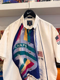 Vintage Chaps Ralph Lauren Sailing US-78 Button Down Short Sleeve Shirt Sz XL