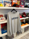 Vintage UK University of Kentucky Jansport Gray Long Sleeve T-Shirt Sz XL Made in USA