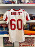 Hazelett # 60 WKU Hilltoppers Western Kentucky University Russell Athletic Football Jersey Sz XL