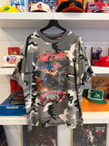 2005 Ted Nugent Rockout Tour Uncle Ted Remembers the Alamo Camo T-Shirt Sz XL Front and Back Graphics