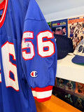 Vintage Lawrence Taylor #56 New York Giants NFL Champion Football Jersey Sz 44/ L Made in USA