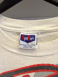 Vintage 1994 Kyle Petty #42 Mello Yello Racing NASCARMotorsports Traditions All Over Graphic SporTee’s T-Shirt Sz XL Made in USA