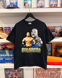 Vintage 1998 WCW Bill Goldberg T-Shirt Sz L Front and Back Graphics