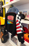 Vintage 90s Jeff Gordon Winston Cup NASCAR Jeff Hamilton Design Reversible Leather Racing Chase Authentics Jacket Sz S/M