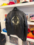 Harley-Davidson Black Leather Sword Riding Jacket Sz M