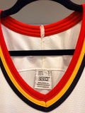 NWT CCM White Red Black Yellow Hockey Jersey Sz S