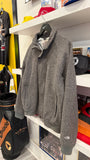 Vintage The North Face Gray Wool Bomber Jacket Sz XL Made in USA