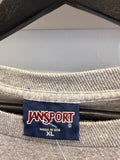 Vintage UK University of Kentucky Jansport Gray Long Sleeve T-Shirt Sz XL Made in USA