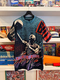 Vintage Michael Jordan Chicago Bulls Magic Johnson T’s NBA Basketball T-Shirt Sz M All Over Graphics