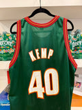 Vintage Shawn Kemp Seattle SuperSonics NBA Champion Jersey Sz 48/XL