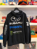 Subaru Rally Team Monster Energy Block # 43 DC Zip Up Hoodie Sz XXL