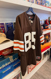 Vintage Kevin Johnson #85 Cleveland Browns Jersey Sz XL